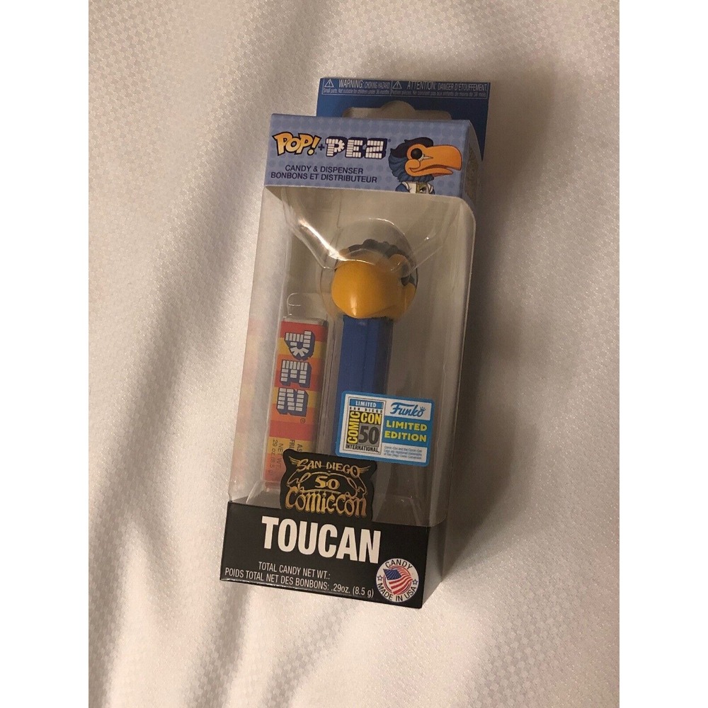 IN HAND Funko POP PEZ TOUCAN San‎ Diego Comic Con Exclusive 2019 SDCC Sticker